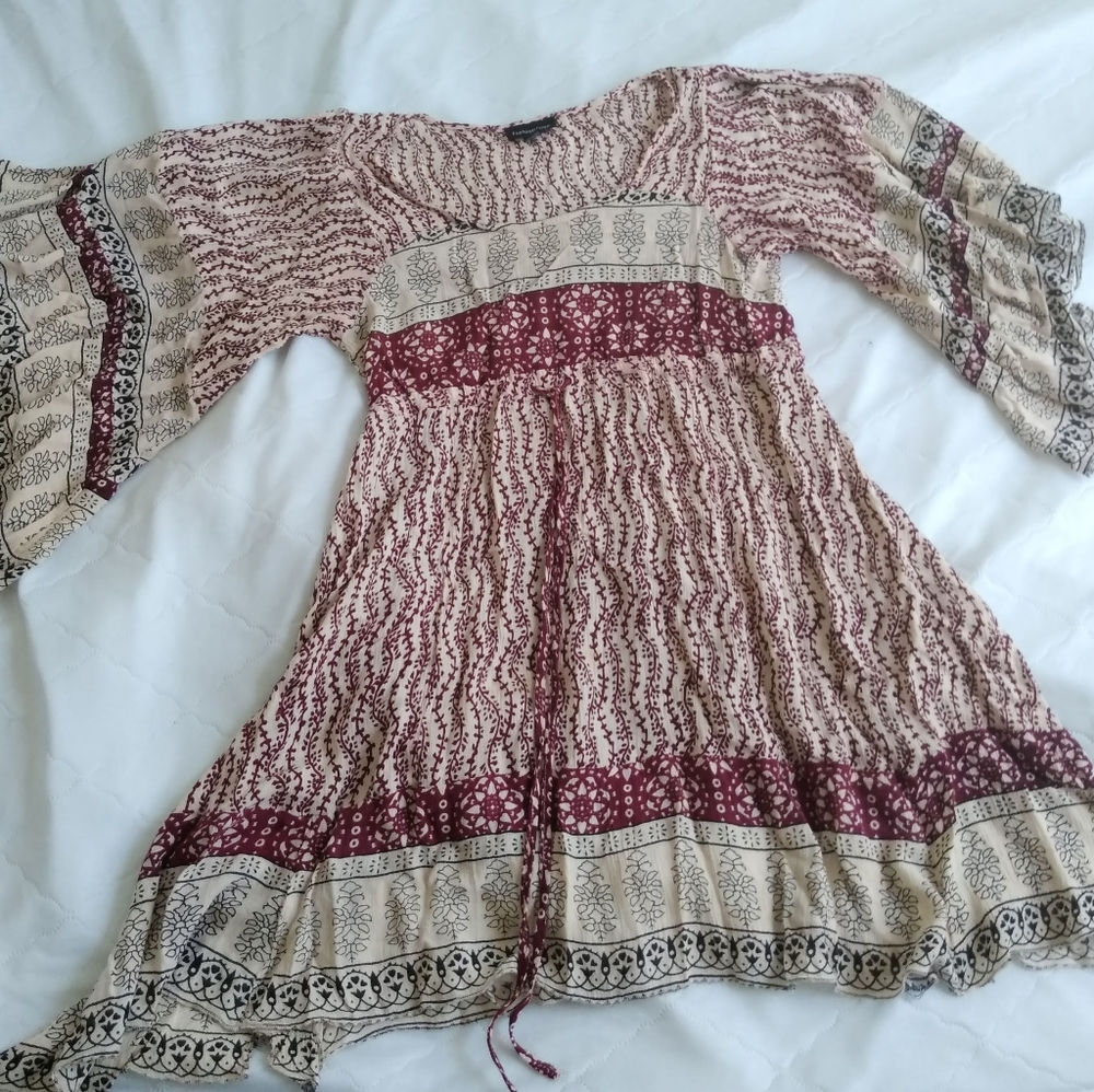 Fashion fuse 70s retro dress, top